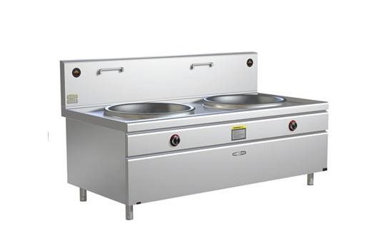 Bếp á 2 họng dùng điện mặt lõm